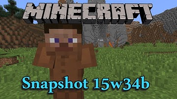Minecraft 1.9 Snapshot 15w34b- Armor Changes, Command Blocks!