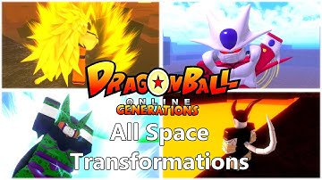 [DBOG] All NEW Space Saga Transformations for All Races (Level 400+)