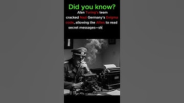 The Day Enigma’s Secrets Were Finally Exposed enigma machine, ww2 codebreakers #ww2 #ww2stories