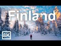 Finland in 8K ULTRA HD - World&#39;s happiest country - Nordic Country (60 FPS)