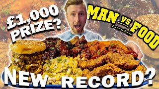 £1,000 PRIZE? NEW RECORD? Beating pro eater Leah Shutkever? HYPE MEAT MANIA @Man vs Food London
