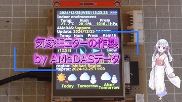 アメダスの常時モニターを使って、気になる場所の天気を把握してみよう！