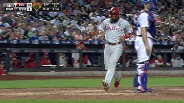 PHI@NYM: Blanco comes home on Tejada