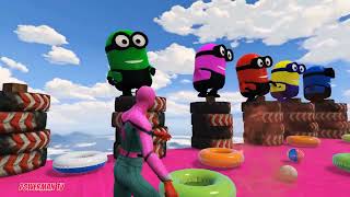 Gta 5 Epic Water Ragdolls Spiderman Vs Hulk Jumpsfails Ep.