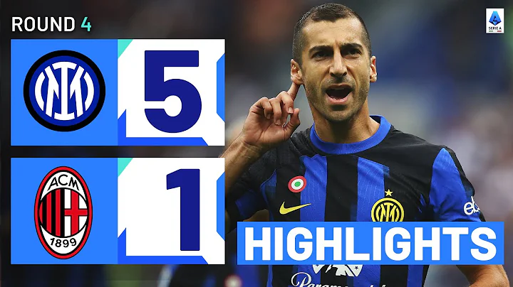 Inter-Milan 5-1 | Inter claim city bragging rights: Goals & Highlights | Serie A 2023/24 - DayDayNews