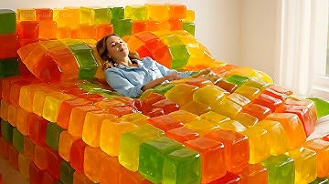 1 Hour of Lying in the Most Relaxing Bed 🛏️ Which Bed Would You Sleep In?