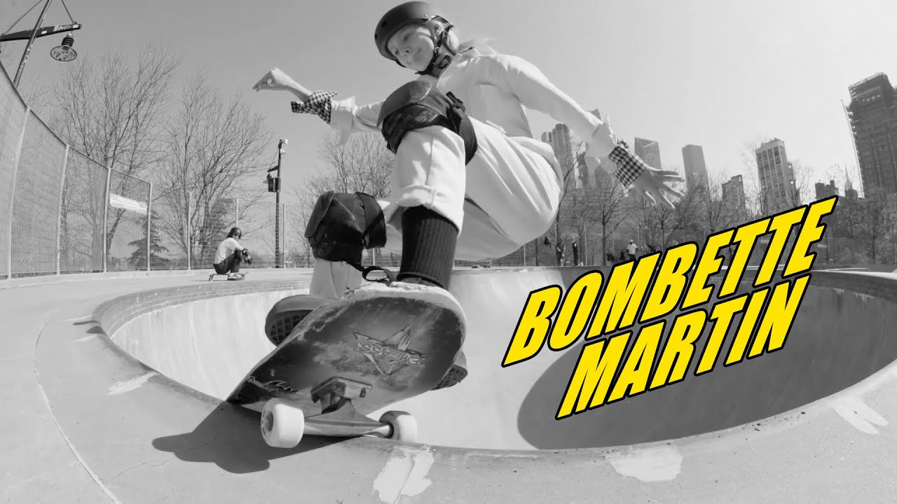Olympian Bombette Martin NYC Skate Fashion Shoot