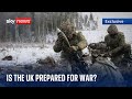 How prepared is the british military for war