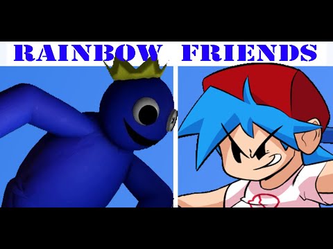 Purple RAINBOW Friends FNF Mod APK for Android Download