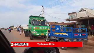 This is Techiman, the Bono East Regional Capital. Let's take a ride through and have fun