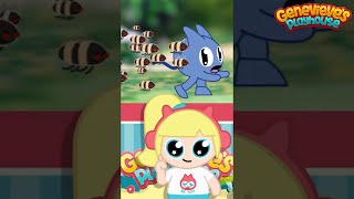 Blueberry Cat and the Bees!