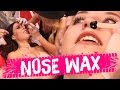 WE WAXED OUR NOSES! (Beauty Trippin)