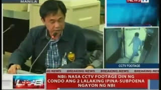 NTVL: CCTV footage ng condominium ni Deniece Cornejo sa Taguig noong Jan. 22, ipinakita ng NBI