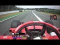 Sebastian vettels pole lap on home soil  2018 german grand prix