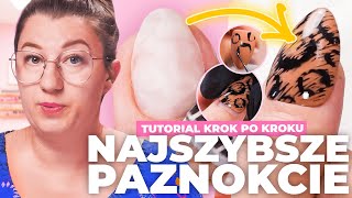 TUTORIAL NA NAJSZYBSZE PAZNOKCIE NA ŚWIECIE | EDYTA VS PAZNOKCIE screenshot 4