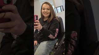 Colorado bride with MS surprises guests I m gonna walk down the aisle