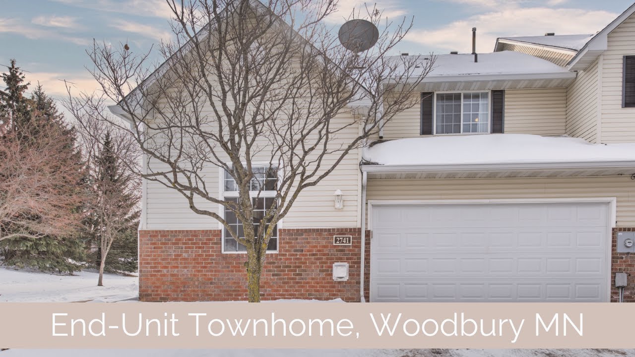 Townhome for sale in Woodbury, MN YouTube