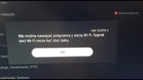Fix NW-102379-2 error when connecting PlayStation 5 to 5GHz Wi-Fi