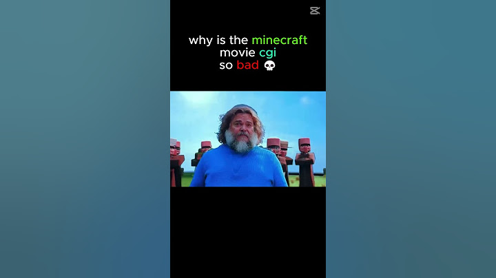 Worst CGI I've EVER Seen! 😭💀#minecraftmovie #minecraft