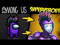 What if AMONG US Crewmates Were SUPERHEROES?! (Story & Speedpaint)