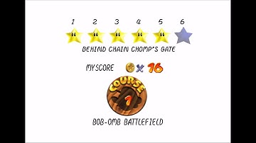 Super Mario 64 | Course #1 - Bob-Omb Battlefield | Star #6 - Behind Chain Chomp