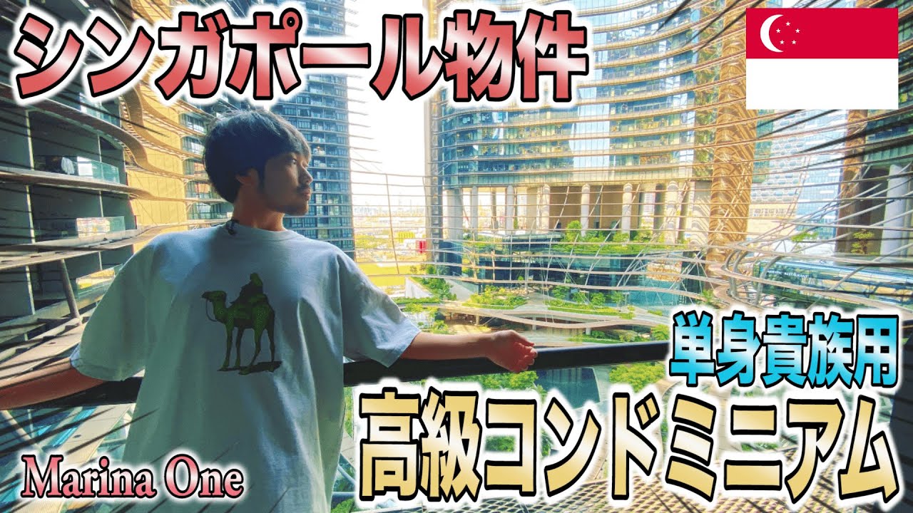 【物件紹介】家賃32万円で最上級の単身駐在生活するならこのコンドで決まり【Marina One】〔#10〕