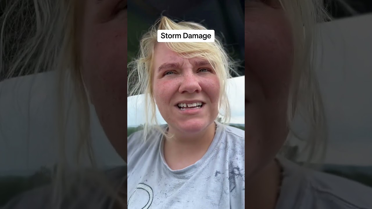 Farm storm damage report