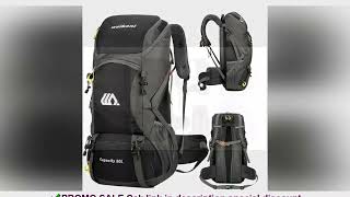 50L Travel Backpack Camping Men Large Hiking Bag Tourist Rucksack Waterproof Outdoor Sports Climbing