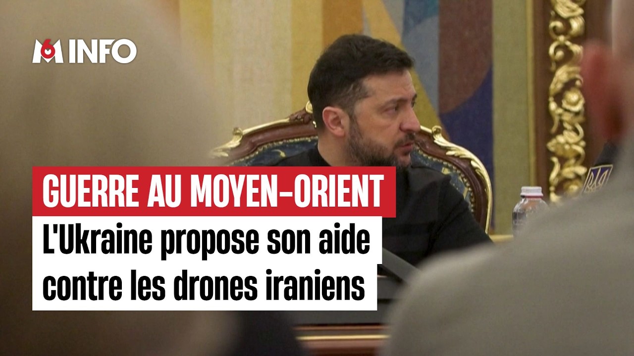 L'Ukraine propose son aide contre les drones iraniens