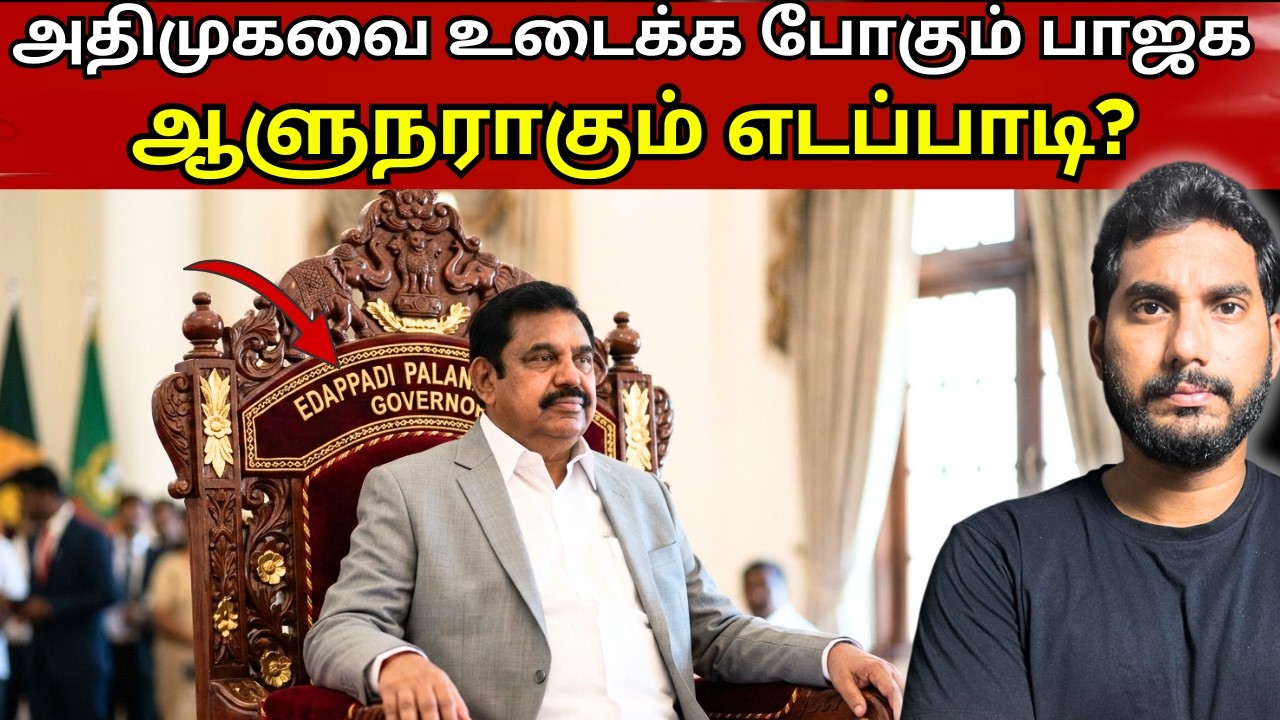இன்று நிதீஷ்குமார்! நாளை எடப்பாடி பழனிசாமி? சொல்லி அடிக்கும் பாஜக #bjp #admk #eps