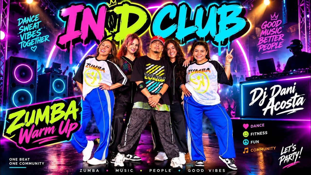 IN D CLUB | ZUMBA WARM UP | DJ Dani Acosta | By: ZIN JOEL