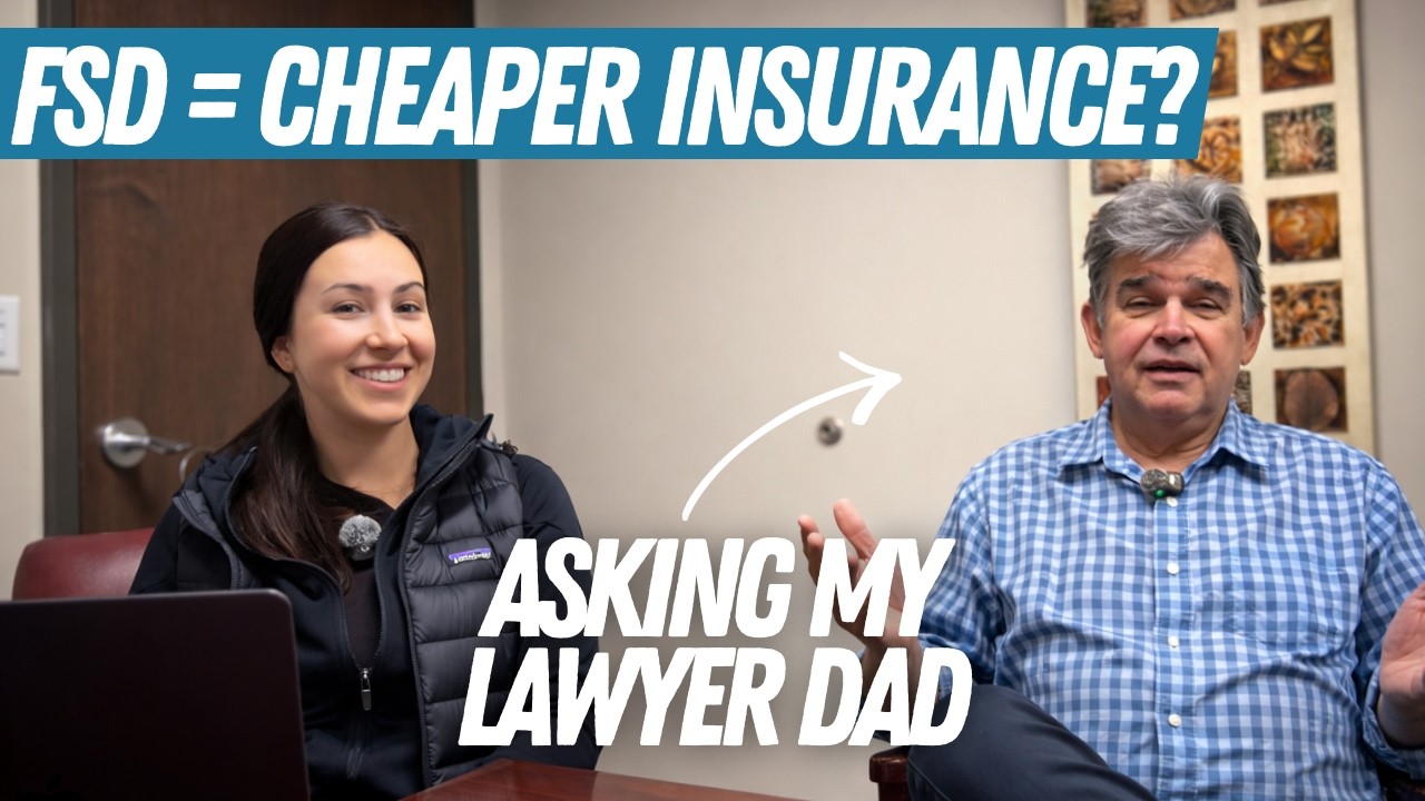 Лимонад делает страховку дешевле для пользователей Tesla FSD: что думает мой отец, юрист по этому...