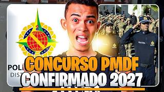 CONCURSO SOLDADO PMDF CONFIRMADO PARA 2027