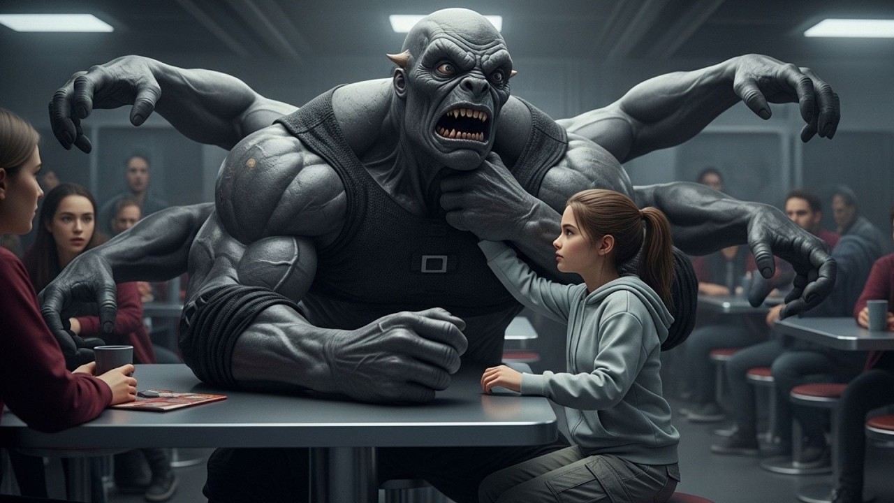 Deathworld Girl Sits Calmly   Until an Alien Bully Forces Her to Snap His Neck. Golden Age HFY