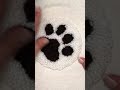 パンチニードル でプクプク肉球コースター♪