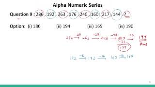Problem Solving Skills in Alpha Numeric Series Part 5 #SATHEE_LAW #swayamprabha #clat