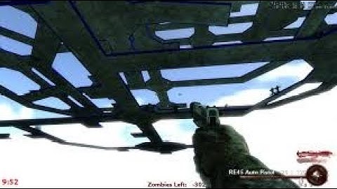 Attempting to beat the octagon! WAW Custom Zombies challenge map