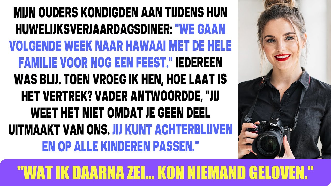 Mijn ouders vernederden me op hun jubileum – Dus vertrok ik voorgoed