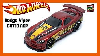 Hot Wheels Race Day Series Dodge Viper Srt10 Acr Youtube