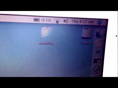 Connecting Apple iBook g3 to mcdonald's free wifi