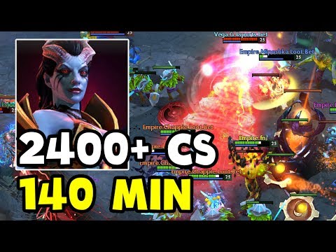 140 MIN 2400+ CS - WORLD RECORD! - EMPIRE VEGA TI7 DOTA 2 - 140 MIN 2400+ CS - WORLD RECORD! - EMPIRE VEGA TI7 DOTA 2