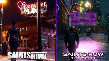 Saints Row Reboot vs Saints Row The Third | Gameplay Comparison |