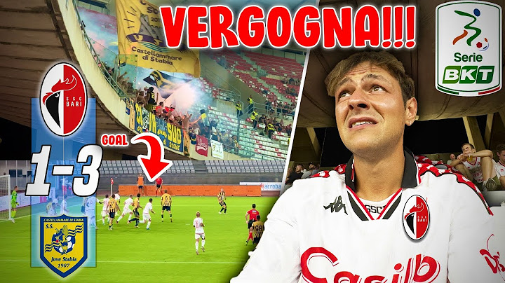 🤮 VERGOGNA!!  BARI - JUVE STABIA 1-3 || LIVE REACTION STADIO SAN NICOLA