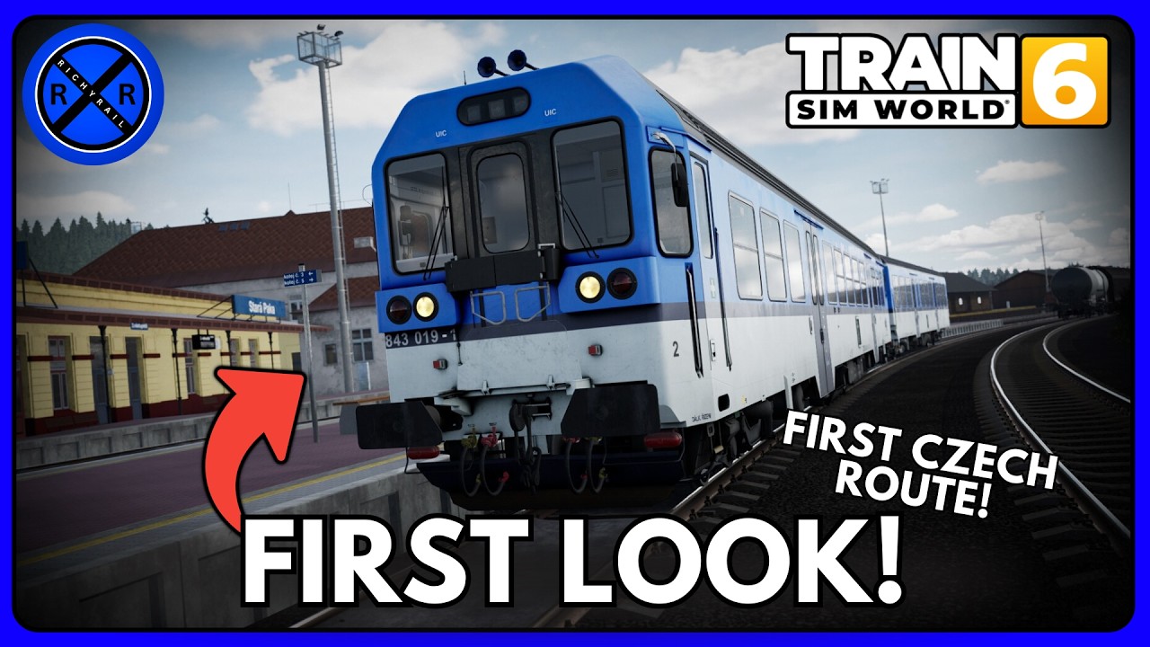 ПЕРВЫЙ ЧЕШСКИЙ МАРШРУТ! | Либерец - Стара Пака: ПЕРВЫЙ ВЗГЛЯД! | Train Sim World 6