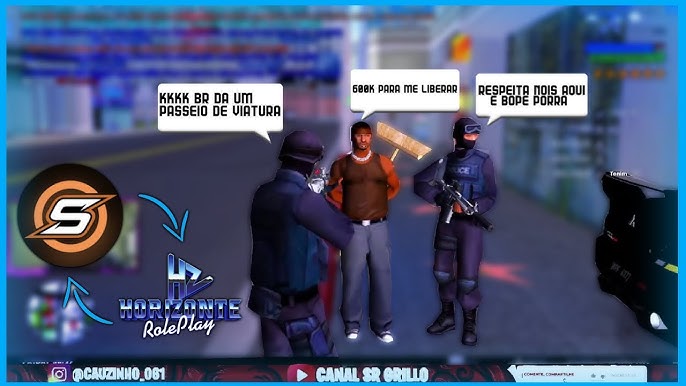 GTA SAMP RP - LIVE ON - SORTEIOS/PATRULHAMENTO DO BOPE - UNDERGROUND RP 