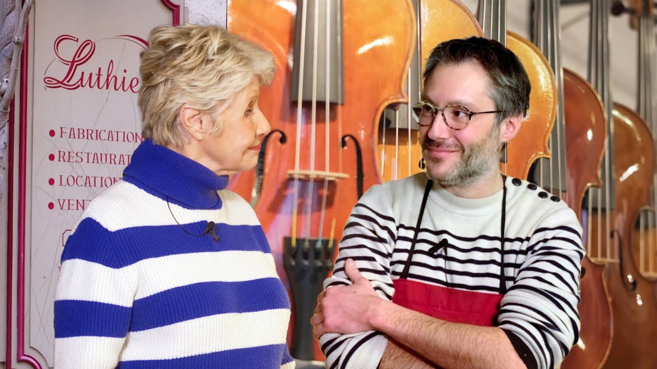 Midi Bourges - Ugo Janer de l'Atelier de lutherie, présenté par Danièle Gilbert