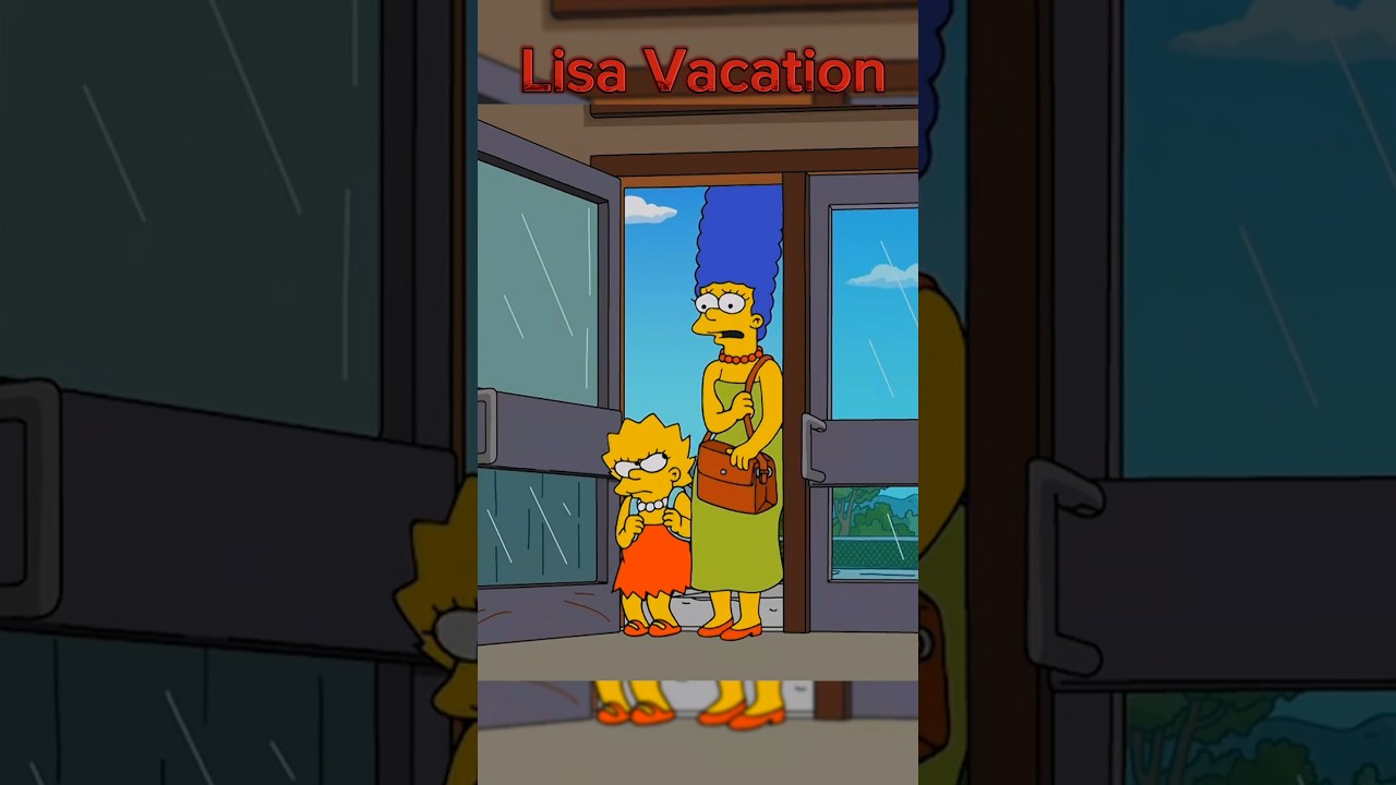 Lisa went to the capital city for the first time || The Simpsons || #simpsons #shorts #thesimpsons
