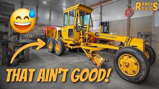 Road Grader Repair Series: Restoring a 1972 Allis Chalmers M65 – Episode 2 M65 Grader