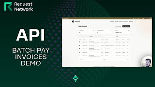 Request Network API - Batch Pay Invoices Demo