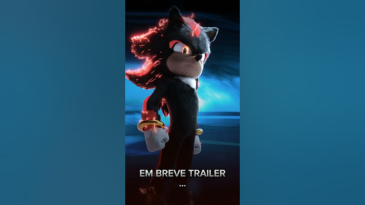 EM BREVE TRAILER SONIC 3 O FILME